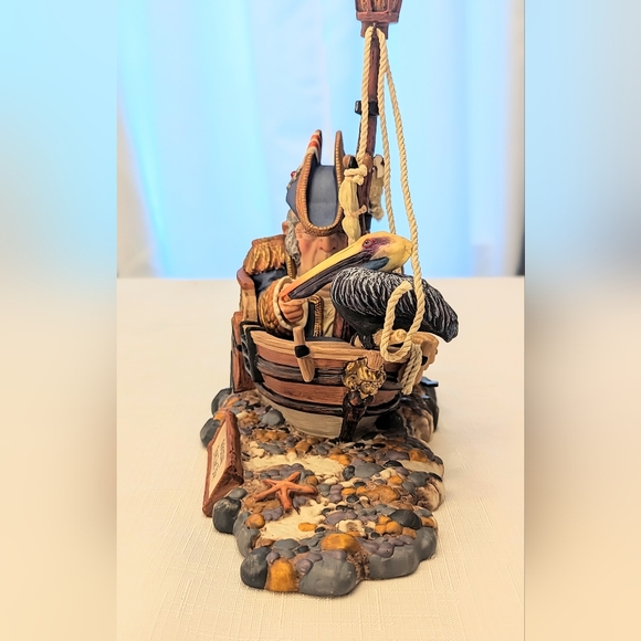 James Christensen Greenwich Workshop Waiting for the Tide Boat Ship Art Figurine - Picture 5 of 9